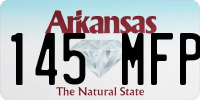 AR license plate 145MFP