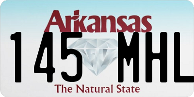 AR license plate 145MHL