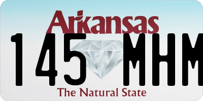 AR license plate 145MHM