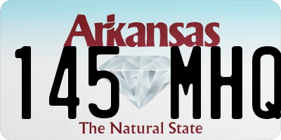 AR license plate 145MHQ