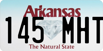 AR license plate 145MHT
