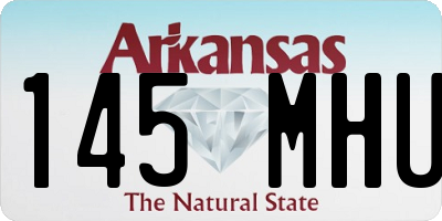 AR license plate 145MHU