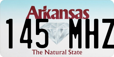 AR license plate 145MHZ
