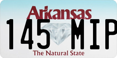 AR license plate 145MIP