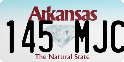 AR license plate 145MJC