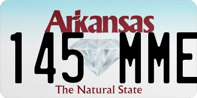 AR license plate 145MME