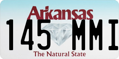 AR license plate 145MMI