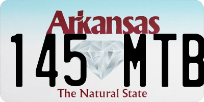 AR license plate 145MTB