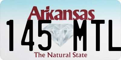AR license plate 145MTL