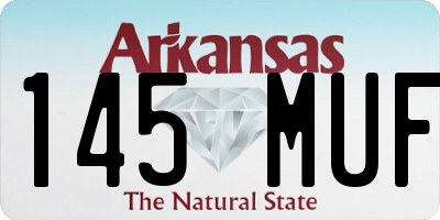 AR license plate 145MUF