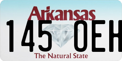 AR license plate 145OEH