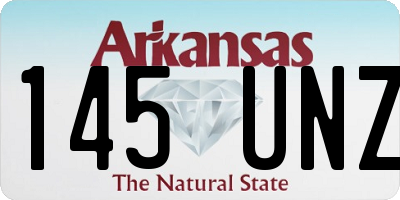 AR license plate 145UNZ