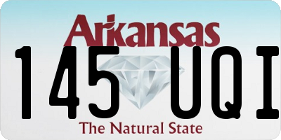 AR license plate 145UQI