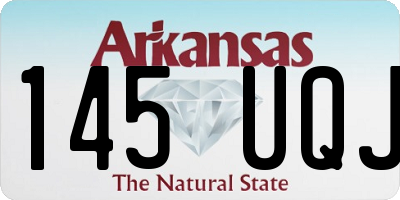 AR license plate 145UQJ