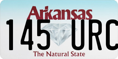 AR license plate 145URC