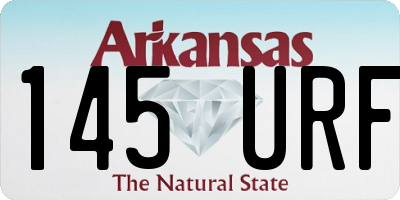 AR license plate 145URF