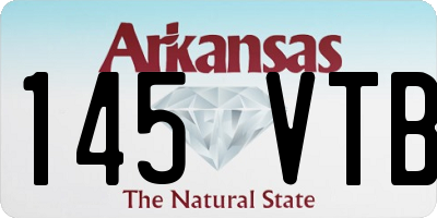 AR license plate 145VTB