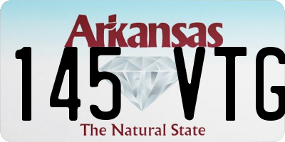 AR license plate 145VTG
