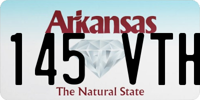 AR license plate 145VTH