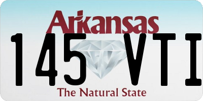 AR license plate 145VTI
