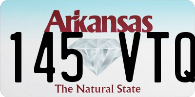 AR license plate 145VTQ