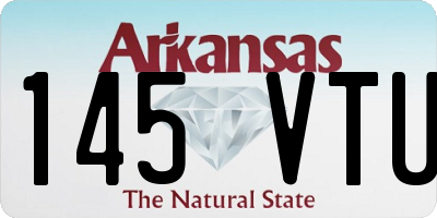 AR license plate 145VTU