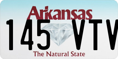 AR license plate 145VTV