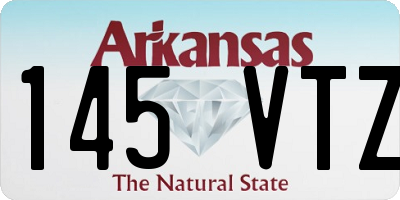 AR license plate 145VTZ