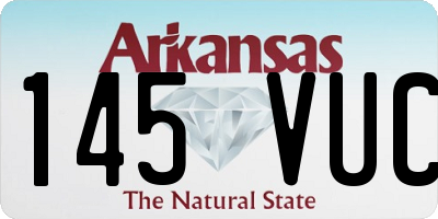 AR license plate 145VUC