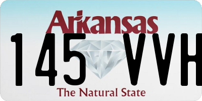AR license plate 145VVH