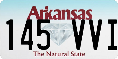 AR license plate 145VVI