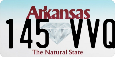 AR license plate 145VVQ