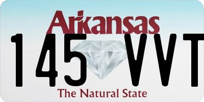 AR license plate 145VVT