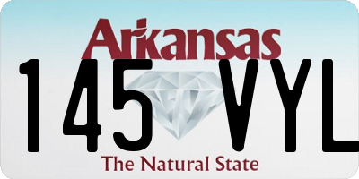 AR license plate 145VYL
