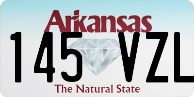 AR license plate 145VZL