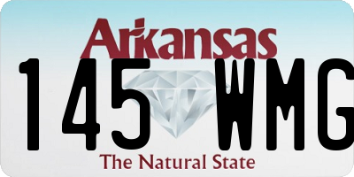 AR license plate 145WMG