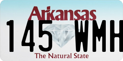 AR license plate 145WMH