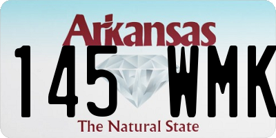 AR license plate 145WMK