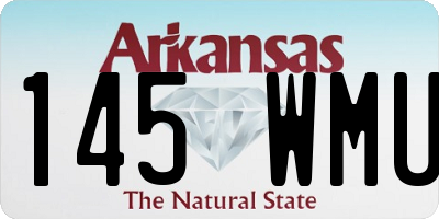 AR license plate 145WMU