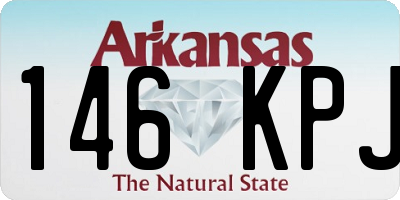 AR license plate 146KPJ