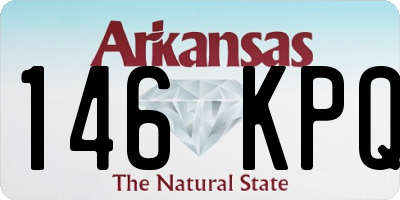 AR license plate 146KPQ