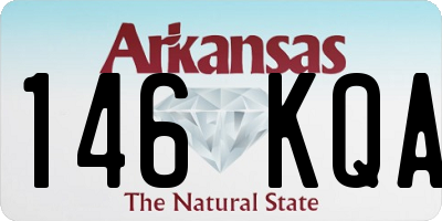 AR license plate 146KQA