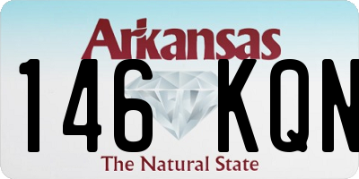 AR license plate 146KQN