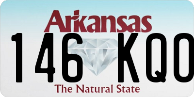 AR license plate 146KQO