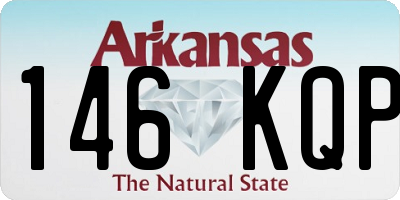 AR license plate 146KQP