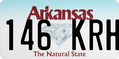 AR license plate 146KRH