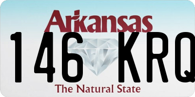 AR license plate 146KRQ