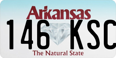 AR license plate 146KSC