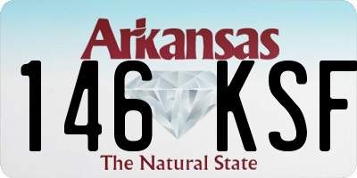 AR license plate 146KSF