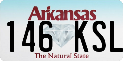 AR license plate 146KSL